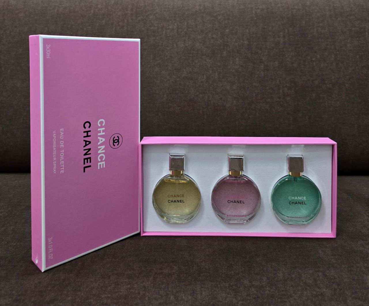 chance chanel gift set